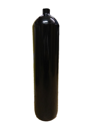 7L/ 230 bar cylinder concave black