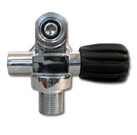Left-sided valve 232 bar for twin 3/4" 