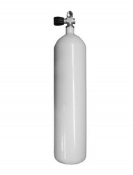 7L/ 200 bar cylinder with valve
