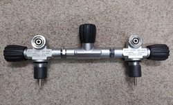 Complete manifold for twin 3/4" 230 bar