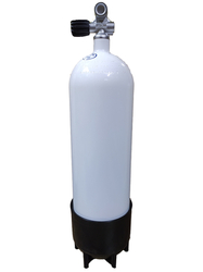 10L/ 300 bar cylinder FABER with valve and boot