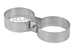 Wide tank bands 140 / 60mm (pair) TECLINE