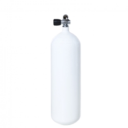 10L/ 300 bar cylinder with valve