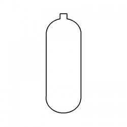 2L 200 bar convex