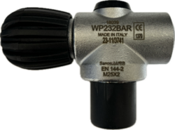 Valve 232 bar for rebreather