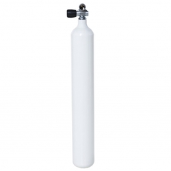 4L/ 300 bar cylinder with valve