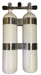 Twin set 2 x 8,5L/300 bar DIR WIDE bands set