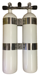 Twin set 2 x 7L/300 bar DIR concave WIDE bands set