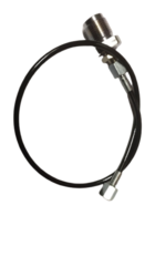 Mono valve 300 bar with manometer for Airgun - kopie