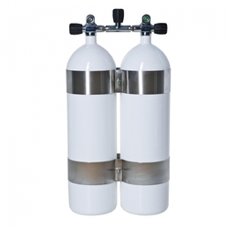 Twin set 2 x 12L/230 bar/178 mm/concave DIR