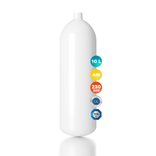 10L/ 230 bar cylinder